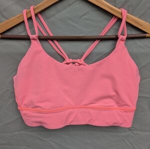 Lululemon Pink Sports Bra Size 10